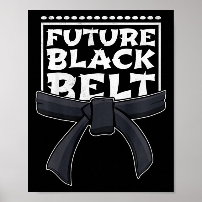 Framtida Svarta Bälte Poster (Framsidan)