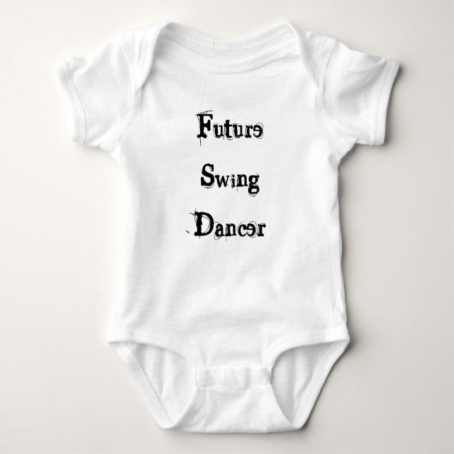 Framtida SwingDancer T Shirt (Framsida)