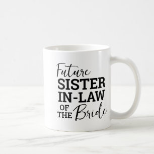 Framtida syster i lagen kaffemugg