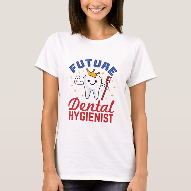 Framtida tandhygienist RDH T Shirt (Framsida)