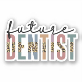Framtida tandläkare i Student under utbildning Klistermärken