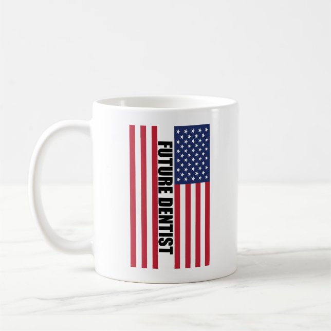 Framtida tandläkare kaffemugg (Vänster)