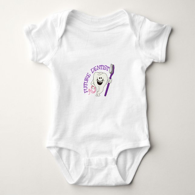 Framtida tandläkare t shirt (Framsida)