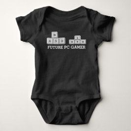 Framtida tangentbord för PCGamerbaby WASD T-shirt