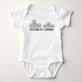 Framtida tangentbord för PCGamerbaby WASD T-shirt