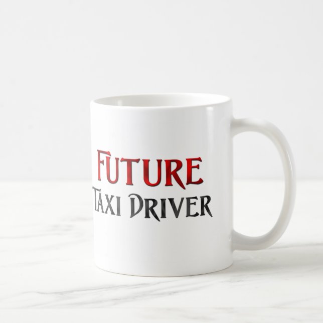 Framtida taxichaufför kaffemugg (Höger)