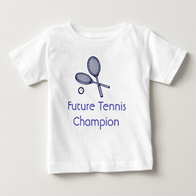 Framtida tennismästare t shirt (Framsida)