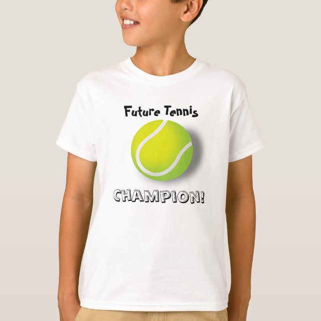 Framtida tennismästare! tee (Framsida)