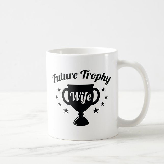 Framtida troféfru kaffemugg (Höger)