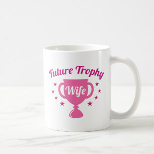 Framtida troféfru kaffemugg