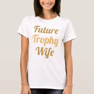 Framtida troféfru t shirt