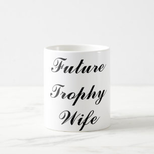 Framtida troféfrumugg kaffemugg