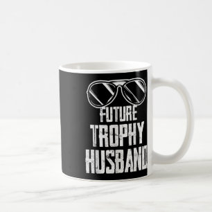 Framtida Trophy Fästman Brudgum Att Bli Make Broll Kaffemugg