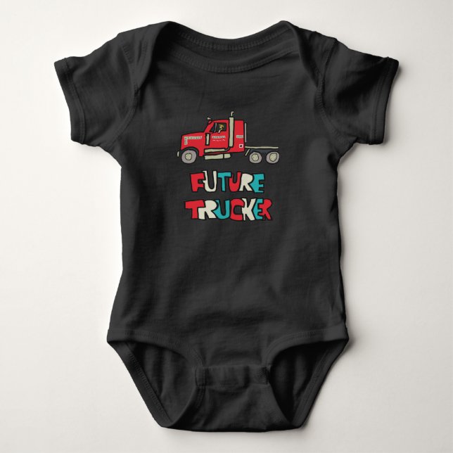 Framtida Trucker T Shirt (Framsida)