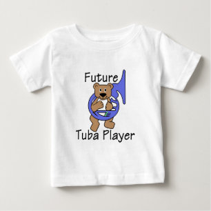 Framtida Tuba Player/Bear T-shirt