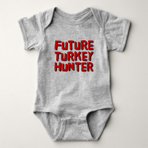 Framtida Turkiet Hunter Baby Bodykostdräkt T Shirt