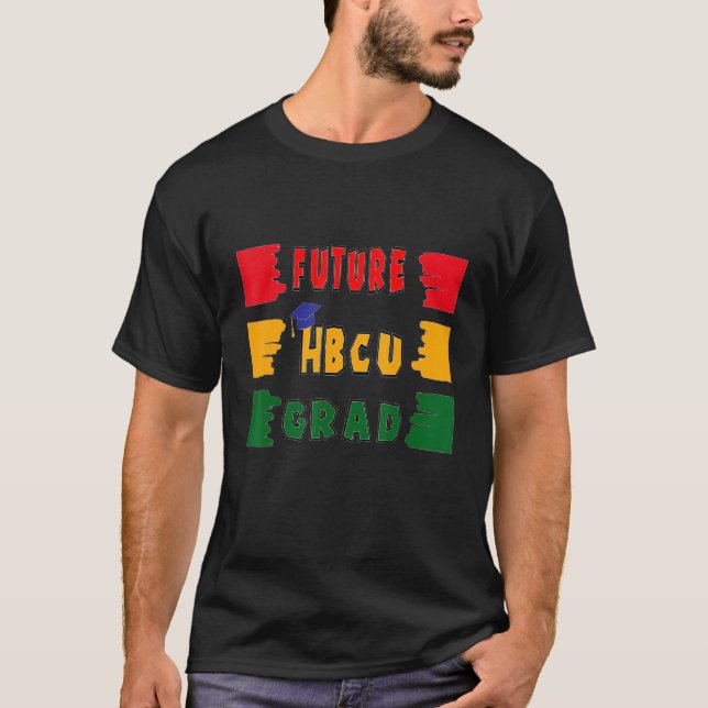 Framtida Underbar HBCU-graduat-idé för Firande T Shirt (Framsida)