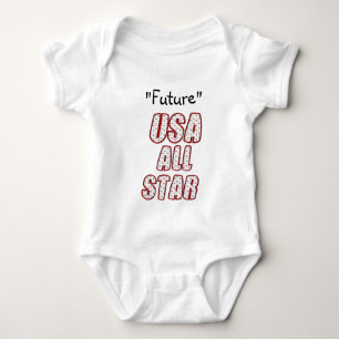 Framtida USA All-Star Baby Tee Shirt