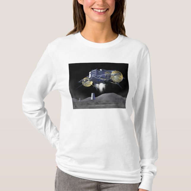 Framtida utforskning av rymden uppdrag 4 t-shirt (Framsida)