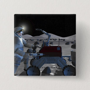 Framtida utforskning av rymden uppdrag 7 knapp