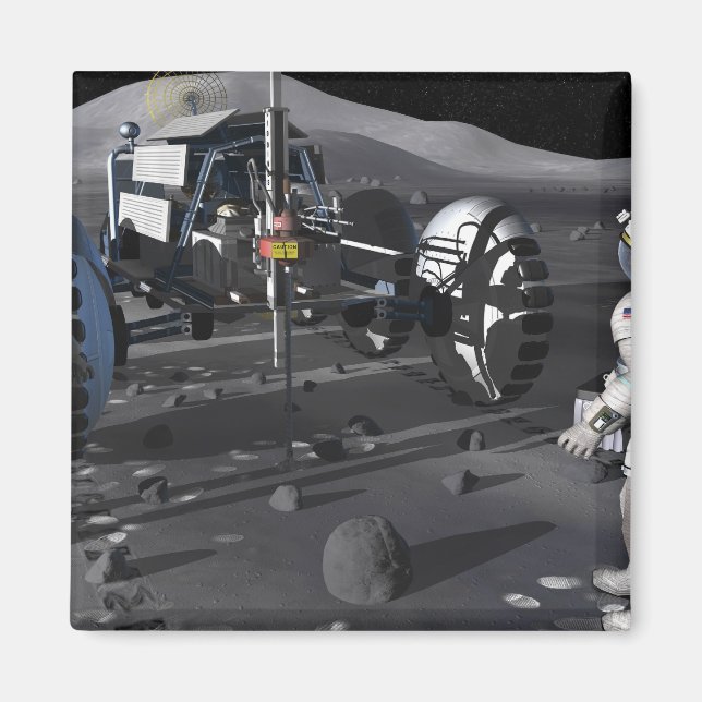 Framtida utforskning av rymden uppdrag magnet (Framsidan)