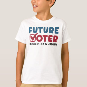 Framtida väljare som min Generation tittar på 20 T Shirt