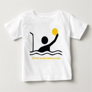 Framtida vatten polo-spelare silhouette-nybörjart- t shirt
