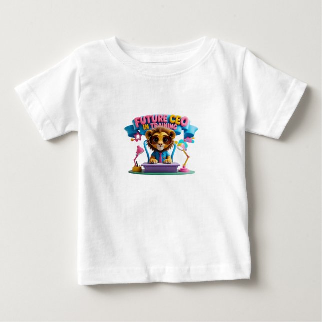 Framtida VD i Utbildning Kids T-Shirt (Framsida)