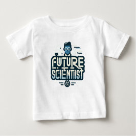 framtida vetenskapsman baby t shirt