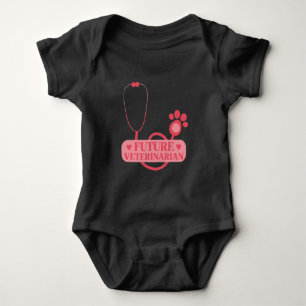 Framtida veterinär flicka veterinär Student Kid T Shirt