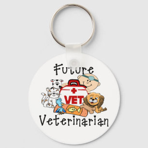 Framtida veterinär nyckelring