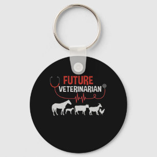Framtida veterinär nyckelring
