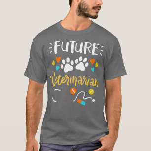 Framtida veterinär t shirt