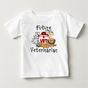 Framtida veterinär t-shirt