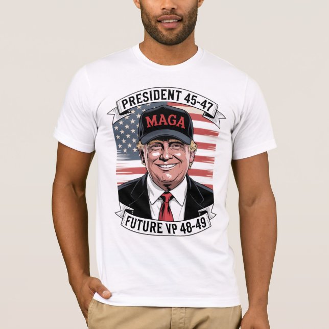 Framtida VP 48-49 Trump T Shirt (Framsida)