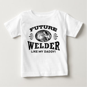 Framtida Welder som min pappa T-shirt