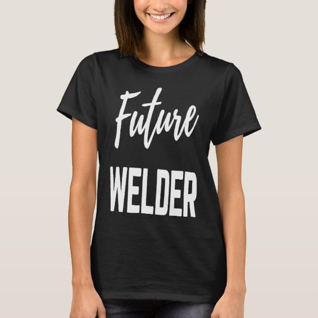 Framtida Welder T Shirt (Framsida)