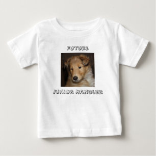 Framtida yngre förlagehanterare - grov collievalp t-shirt