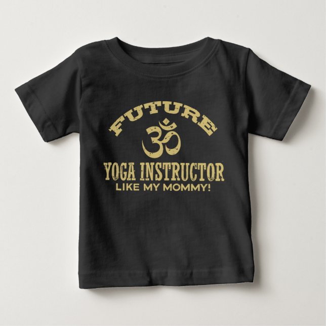 Framtida Yoga-instruktör Tee Shirt (Framsida)