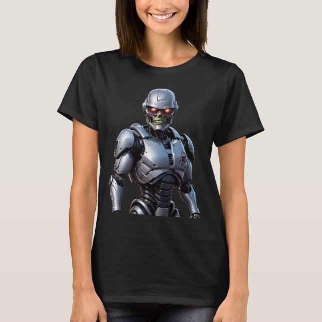 framtida zombie t shirt (Framsida)