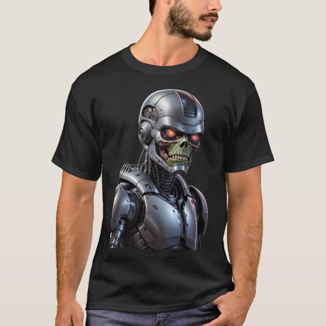 framtida zombie t shirt (Framsida)