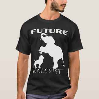 Framtida zoolog Cute Zoology Studenter Funny Zoo T Shirt