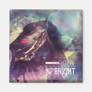 Framtiden är Bright Turtle Magnet