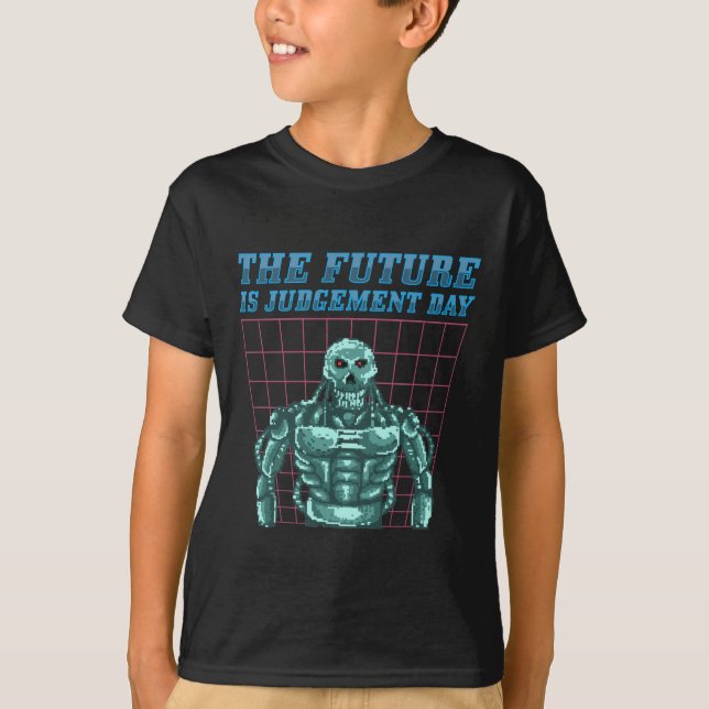 Framtiden Är Domedagen Parodi T Shirt (Framsida)
