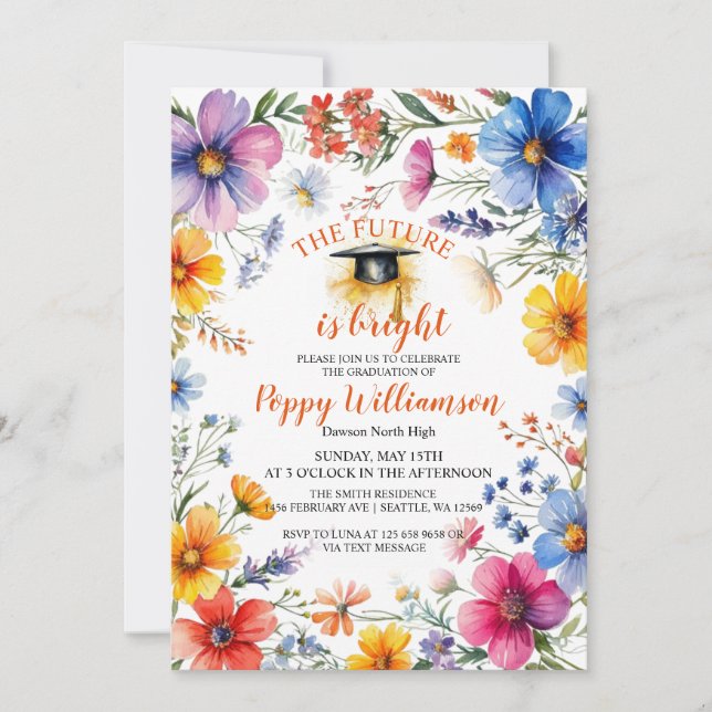 Framtiden är en inbjudan till en ljus Studentfest (Framsida)