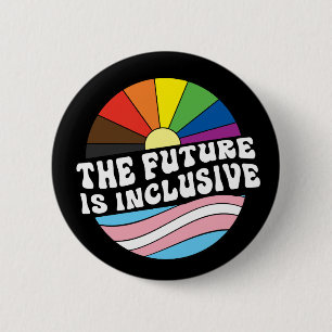 Framtiden är ett inkluderande Pride av HBT-transak Knapp