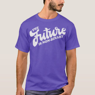 Framtiden är genderquee för icke-binär Gender-iden T Shirt