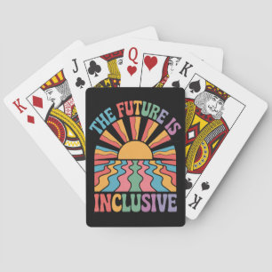 Framtiden är inkluderande återgång till HBT-Pridet Casinokort