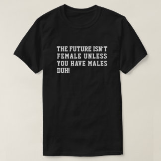 FRAMTIDEN ÄR INTE KVINNLIG OM DU INTE HAR MALES DU T SHIRT