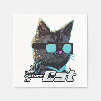 Framtiden är Katt Pappersservett